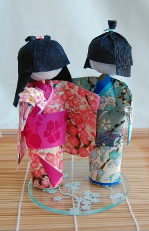 Washi Ningyo Kerajinan  Boneka Kertas Jepang Fachri s Blog